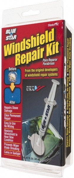 Value Collection BD-C93721 Automotive Repair & Service Kits Kit Type Windshield Repair Kit  Includes 1 Syringe, Repair Compound, Adhesive Disk and Pedestal for One Repair  