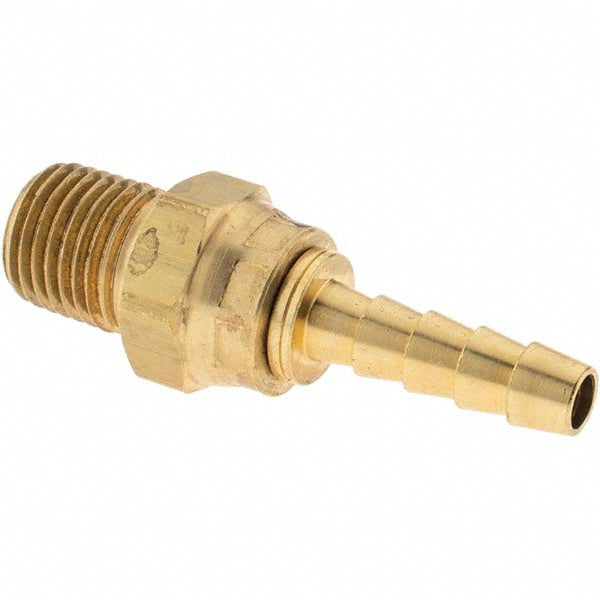 Parker 2748 Barbed Hose Fitting 1/4" x 1/4" ID Hose, Male Swivel