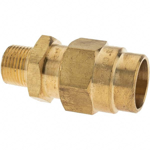 Anderson Metals 2113 3/8, Reusable Hose Male Fitting
