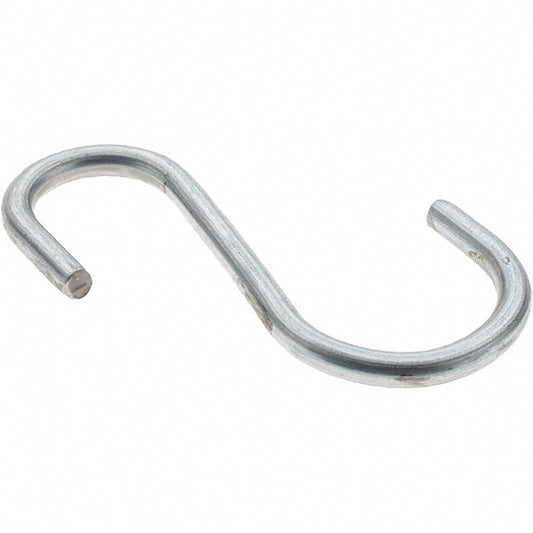 Value Collection 2036 Trade Size 98, Carbon Steel Bright Zinc S-Hook