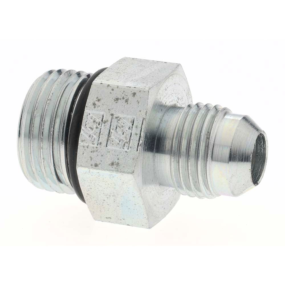 Brennan 16339 Steel Flared Tube Connector 3/8" Tube OD, 1/2 Thread, 37 &deg Flared Angle