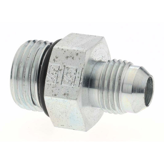 Brennan 16339 Steel Flared Tube Connector 3/8" Tube OD, 1/2 Thread, 37 &deg Flared Angle