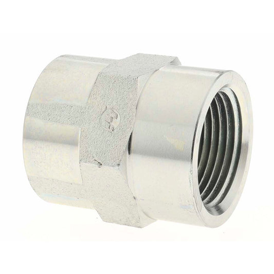 Brennan 16044 Industrial Pipe Coupling 1 x 1" Female Thread, FNPT x FNPT