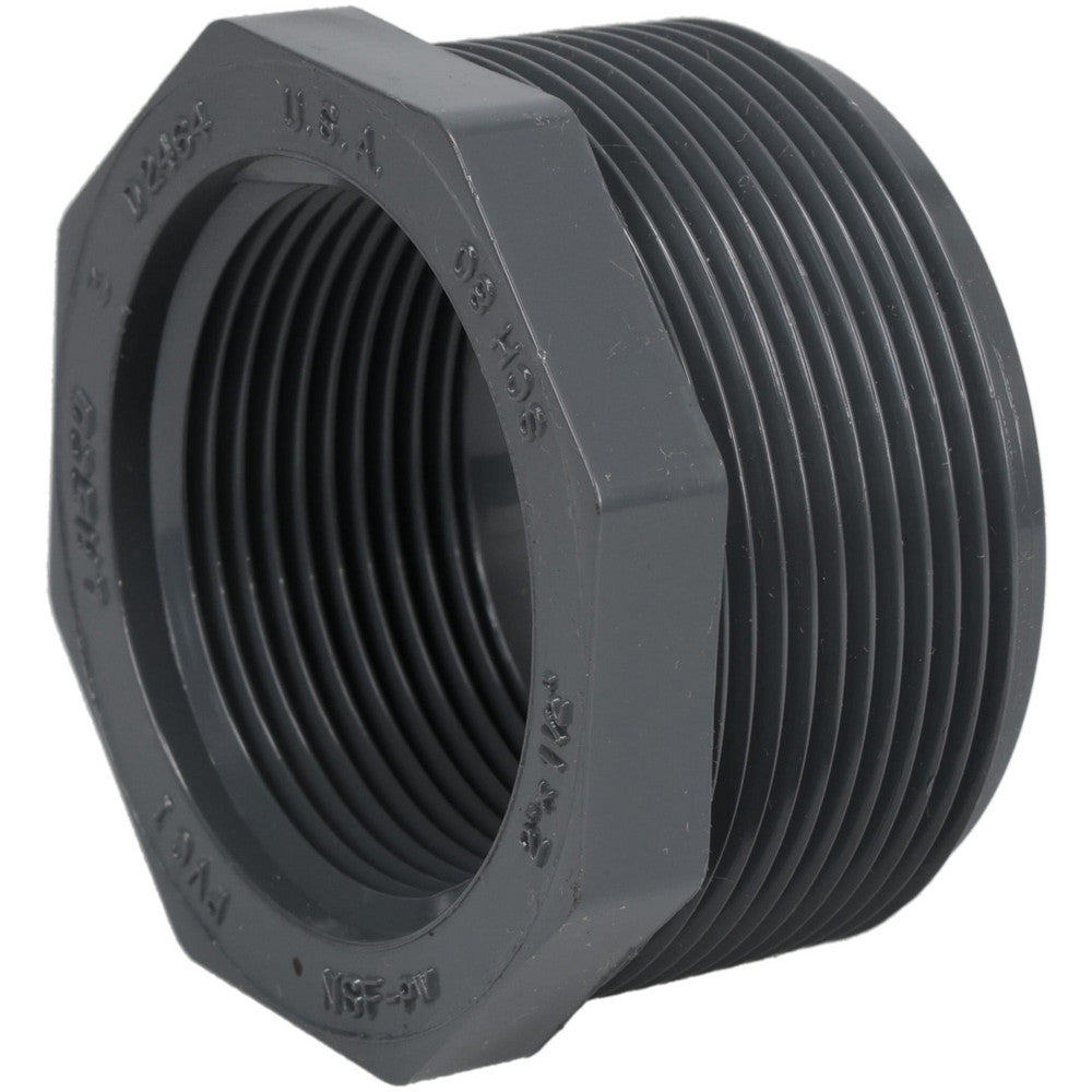 Value Collection BD-15352 2 x 1-1/2" PVC Plastic Pipe Bushing