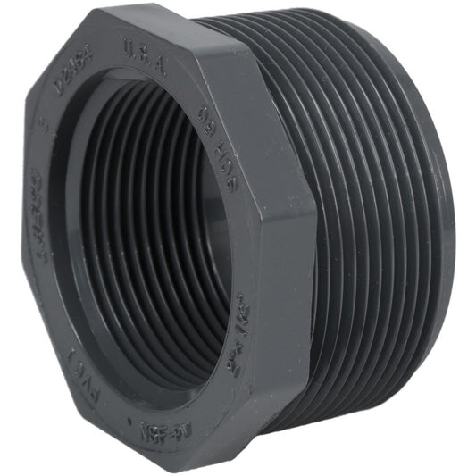 Value Collection BD-15352 2 x 1-1/2" PVC Plastic Pipe Bushing