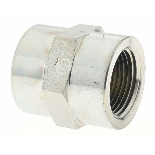 Brennan 16043 Industrial Pipe Coupling 3/4 x 3/4" Female Thread, FNPT x FNPT