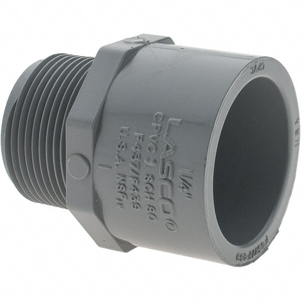 Value Collection 16712 1-1/4" CPVC Plastic Pipe Male Adapter