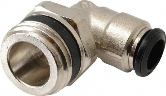 Aignep USA 50110N-8-1/2 Push-to-Connect Tube x Universal Thread Fitting Swivel Elbow, Universal, 8.00 mm OD