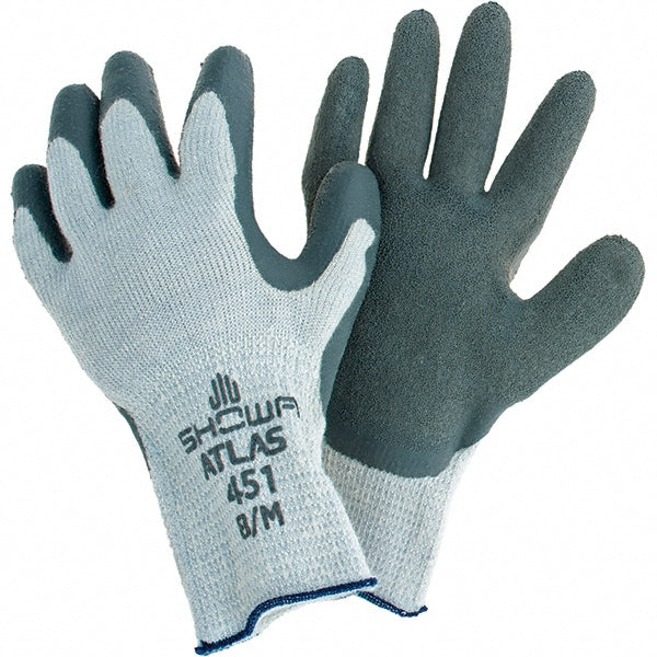 SHOWA 451M-08 Cut & Puncture-Resistant Gloves Size M, Acrylic, Cotton & Polyester