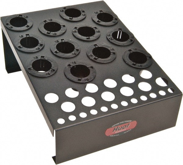 Huot 14728 17 Inches Width x 7 Inches Height x 17 Inches Depth NC/CNC Collet Storage Rack