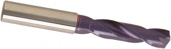 Guhring 9057410063500 Screw Machine Length Drill Bit 1/4" (0.2500) Dia, 140 deg, Solid Carbide