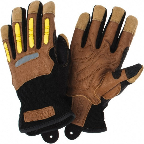 PIP 120-4200/L Leather/Spandex Work Gloves