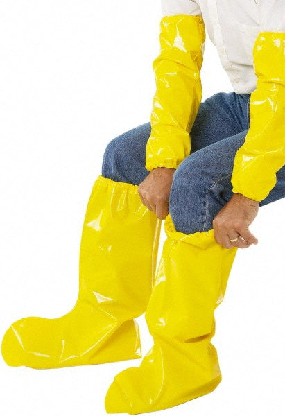 PolyConversions 49555 Boot Cover Chemical-Resistant, Polyolefin, Yellow