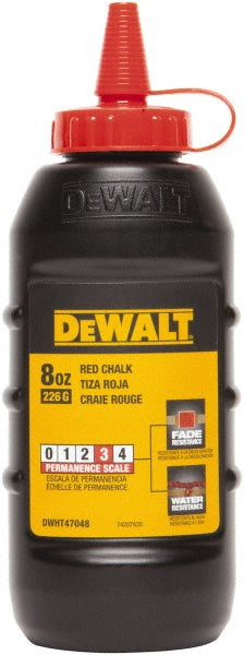 DeWALT DWHT47048L DeWalt 8 oz Red Chalk Refill