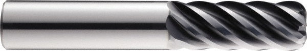Kyocera SGS Precision Tools 35121 Corner Radius End Mill 3/4" Dia, 1-5/8" LOC, 0.03" Radius, 6 Flutes, Solid Carbide