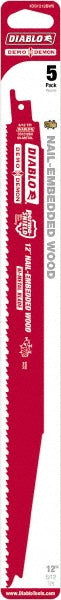 DIABLO DS1212BW5 Reciprocating Saw Blade 12" Long, Bi-Metal
