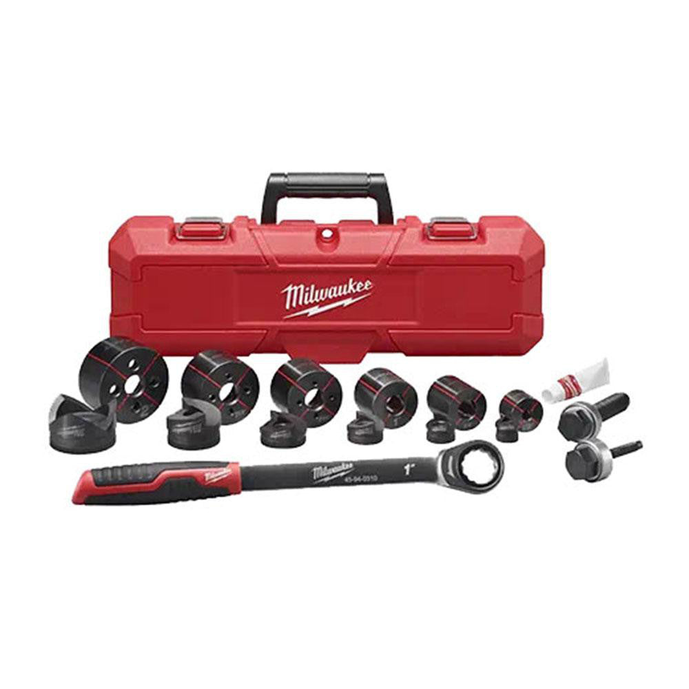 Milwaukee Tool 49-16-2694 17 Piece, 1/2-2" Punch Hole Diam, Knockout Set