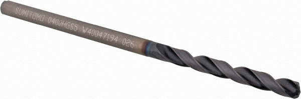 Sumitomo 5VHY152 Jobber Length Drill Bit 4.00 mm (0.1575) Dia, 135 deg, Solid Carbide