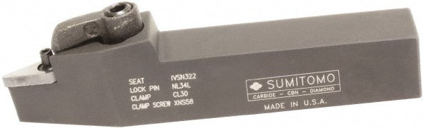 Sumitomo U101726 Indexable Turning Toolholder MVVNN163D, Clamp & Pin