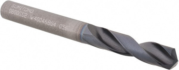 Sumitomo 5UHY061 Screw Machine Length Drill Bit 8.00 mm (0.3150) Dia, 135 deg, Solid Carbide