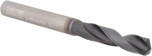 Sumitomo U101094 Screw Machine Length Drill Bit 9/32" (0.2812) Dia, 135 deg, Solid Carbide
