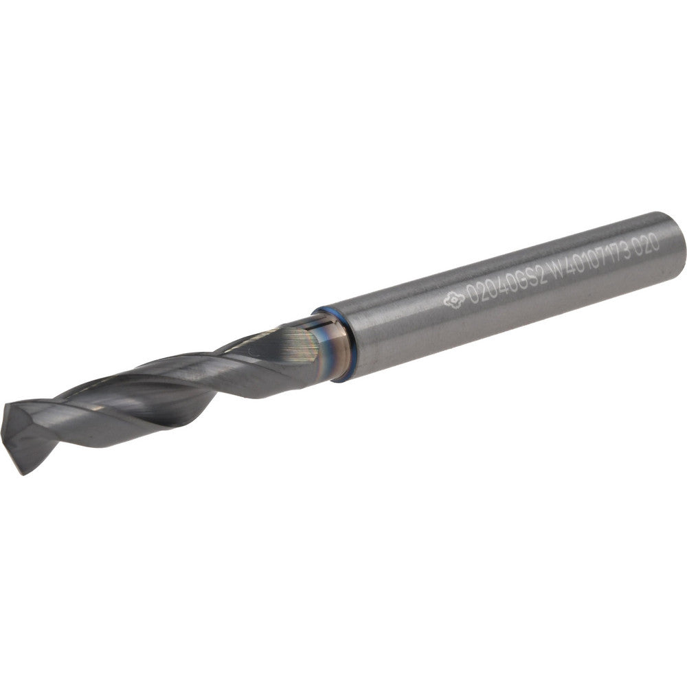 Sumitomo U101053 Screw Machine Length Drill Bit 5.18 mm (0.2040) Dia, 135 deg, Solid Carbide