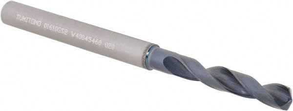 Sumitomo U101032 Screw Machine Length Drill Bit 4.09 mm (0.1610) Dia, 135 deg, Solid Carbide