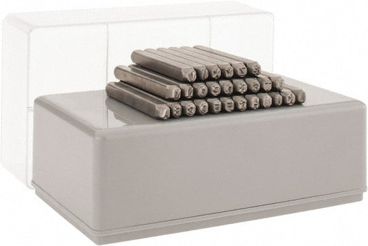 C.H. Hanson 20200 Standard Stamp Set 1/8" Character, 27 pc