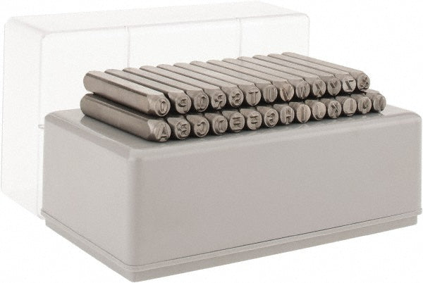 C.H. Hanson 20250 Standard Stamp Set 3/16" Character, 27 pc