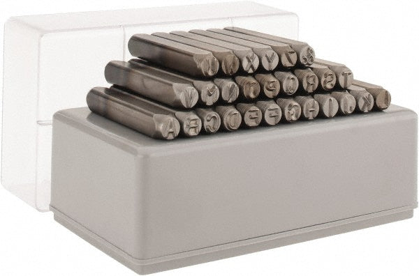 C.H. Hanson 20300 Standard Stamp Set 1/4" Character, 27 pc