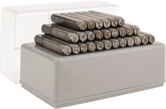 C.H. Hanson 20300 Standard Stamp Set 1/4" Character, 27 pc