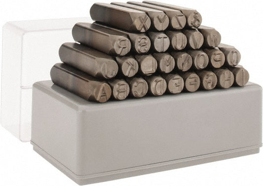 C.H. Hanson 20350 Standard Stamp Set 3/8" Character, 27 pc