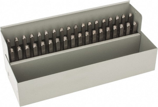 C.H. Hanson 20623 Standard Stamp Set 3/32" Character, 36 pc