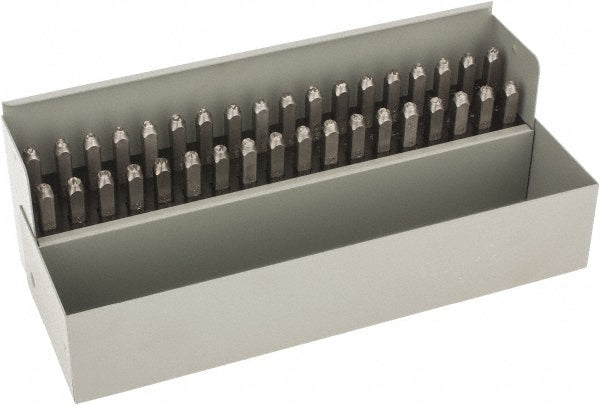 C.H. Hanson 20624 Standard Stamp Set 1/8" Character, 36 pc