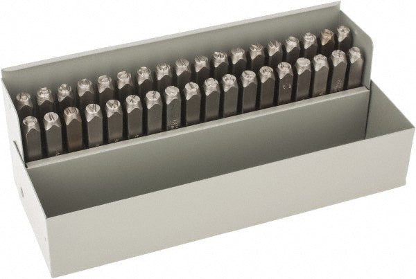C.H. Hanson 20626 Standard Stamp Set 1/4" Character, 36 pc