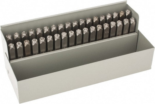 C.H. Hanson 20626 Standard Stamp Set 1/4" Character, 36 pc