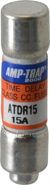 Ferraz Shawmut ATDR15 General Purpose Fuse Time Delay, CC, 15.00 A