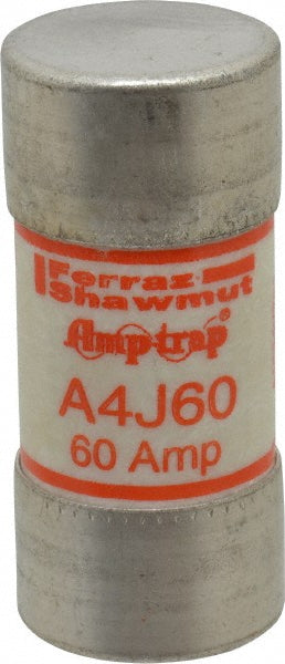 Ferraz Shawmut A4J60 General Purpose Fuse Fast-Acting, J, 60.00 A
