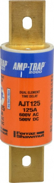 Ferraz Shawmut AJT125 General Purpose Fuse Time Delay, J, 125.00 A