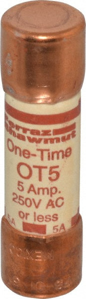 Ferraz Shawmut OT5 General Purpose Fuse Fast-Acting, K5, 5.00 A