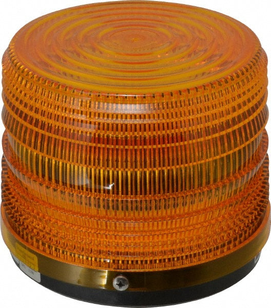 Federal Signal Corp 141ST-024A Strobe Light Amber, Surface Mount, 24VDC