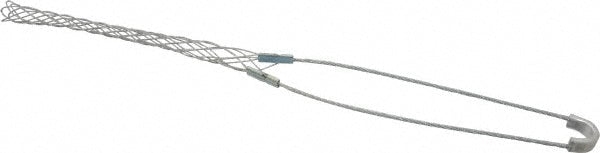 Hubbell Wiring Device-Kellems 073041279 0.56 to 0.73" Cable Dia, Galvanized Steel, Single Loop Support Grip