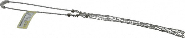 Hubbell Wiring Device-Kellems 073041281 0.85 to 1 Inch Cable Diameter, Galvanized Steel, Single Loop Support Grip