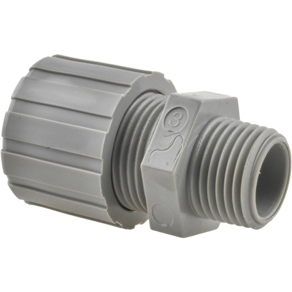 Hubbell Wiring Device-Kellems SHC1023CR 0.38 to 0.5" Liquidtight Straight Strain Relief Cord Grip