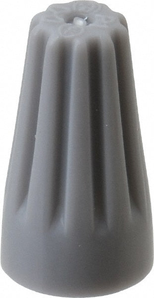 3M 7010348890 Standard Twist-On Wire Connector Gray, Fire-Resistant, 3 AWG