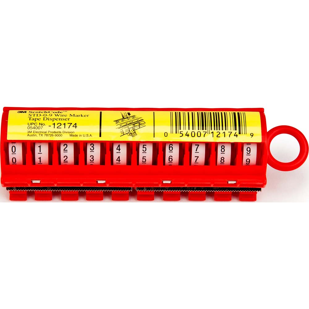 3M 7000006035 8' Long x 0.215" Wide, Polyester Film, Preprinted Handheld Dispenser