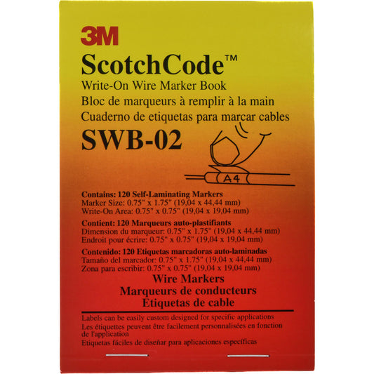 3M 7000058801 120 Label, 3/4 Inch Long x 1-3/4 Inch Wide, Write On Book
