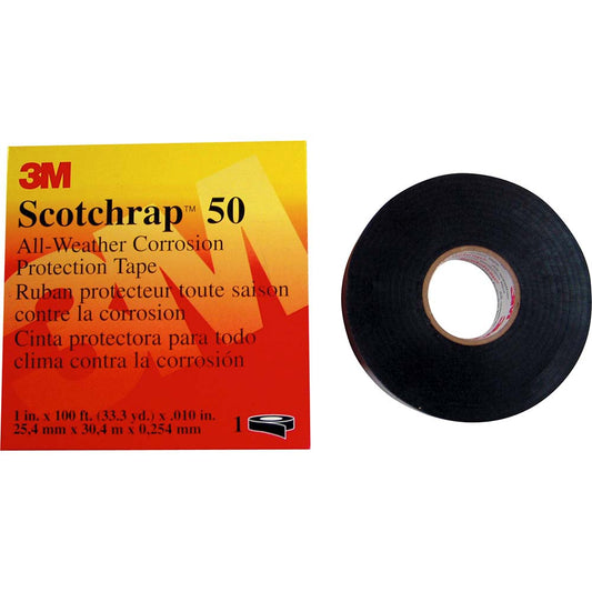 3M 7000057486 Electrical Tape 6" Wide, 100' Long, 10 mil Thick, Black