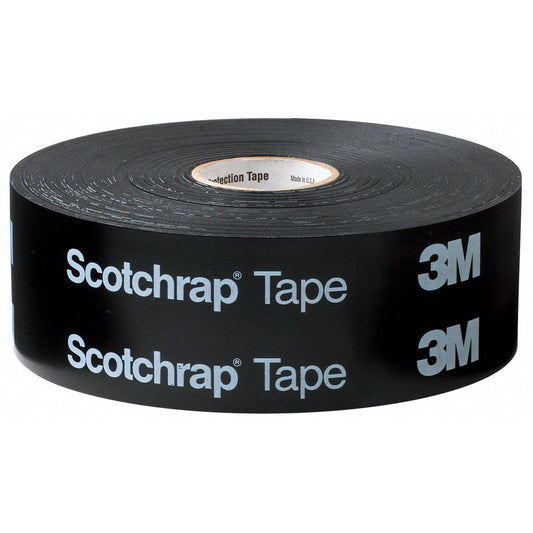 3M 7000005811 Electrical Tape 1" Wide, 100' Long, 10 mil Thick, Black