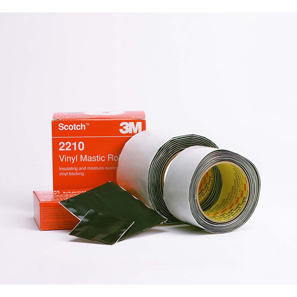 3M 7000026559 Electrical Tape 4" Wide, 10' Long, 90 mil Thick, Black